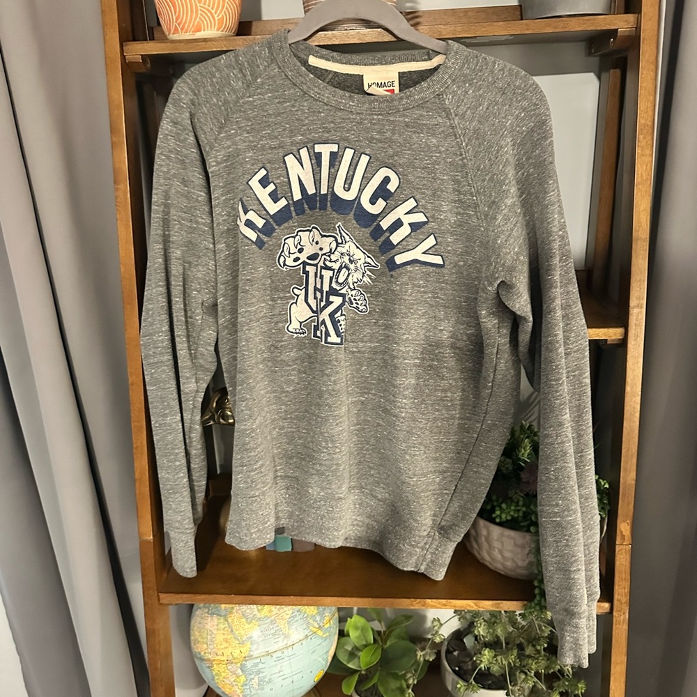 HOMAGE Gray Kentucky Sweatshirt